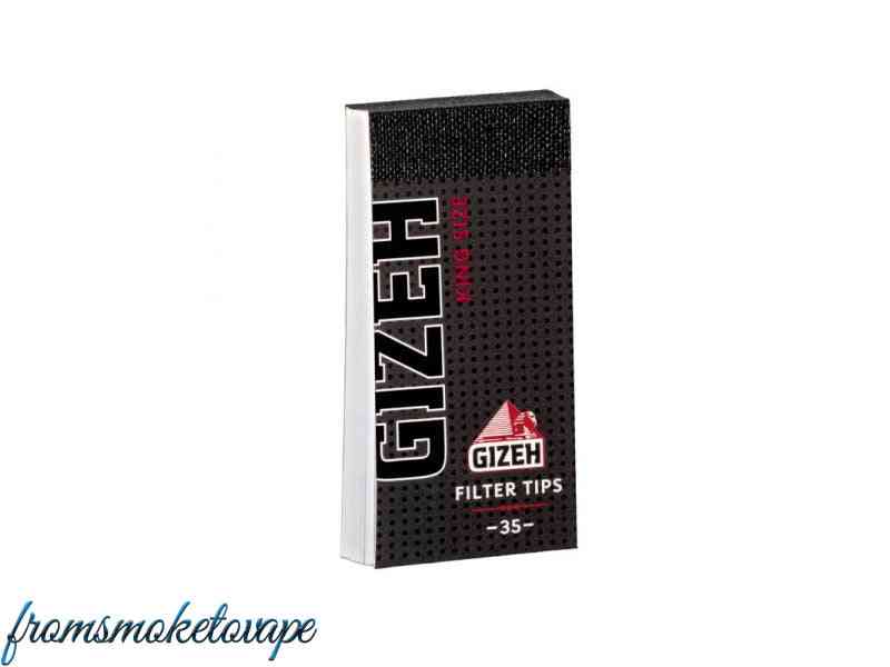 Gizeh Black Filter Tips Einzelheft, 35 Blatt