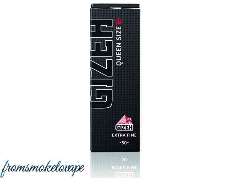 Gizeh Black Queen Size 1 1/4, 50 Blatt, Seitenansicht