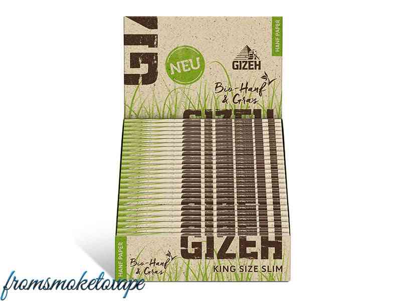 Gizeh Hanf + Gras King Size Slim Display