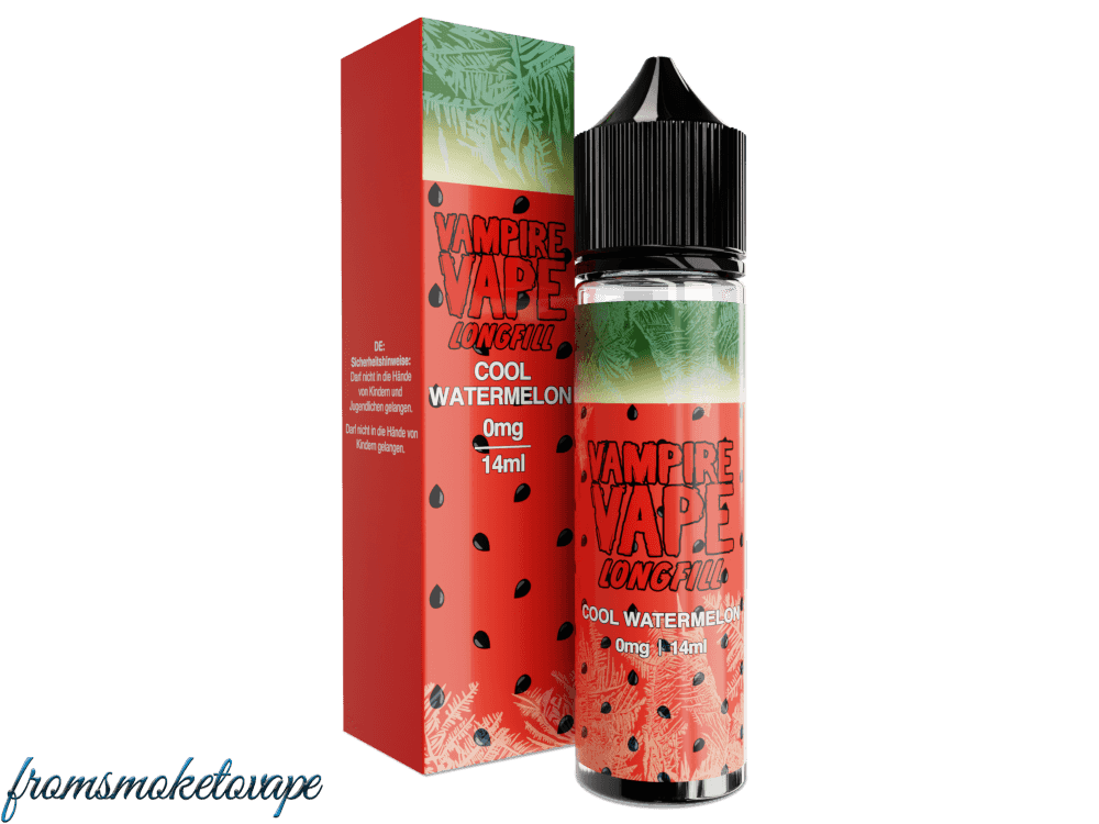 Cool Watermelon E-Liquid von Vampire Vape, Longfill 14 ml