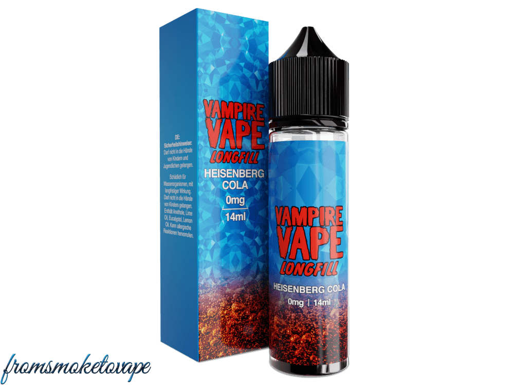 Heisenberg Cola Aroma von Vampire Vape, Longfill 14 ml