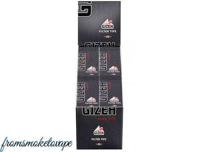 Gizeh Black Filter Tips Display, 24 Hefte je 35 Blatt