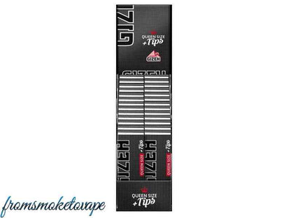 Gizeh Black Queen Size + Tips, 26 Hefte