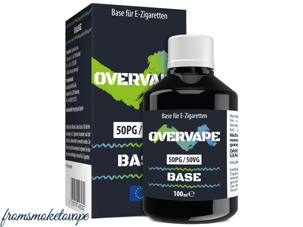 Overvape 100 ml Basisflasche für E-Zigaretten